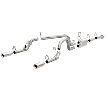 Picture of MagnaFlow Stainless Cat-Back Exhaust 2015 Chevy Colorado-GMC Canyon Dual Split Rear Exit 3-5in