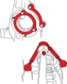 Picture of SPC Performance 03-08 Nissan 350Z-03-07 Infiniti G35 Front Adjustable Control Arms