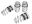 Picture of aFe Control PFADT Series Lowering Springs; 10-14 Chevrolet Camaro V6, V8