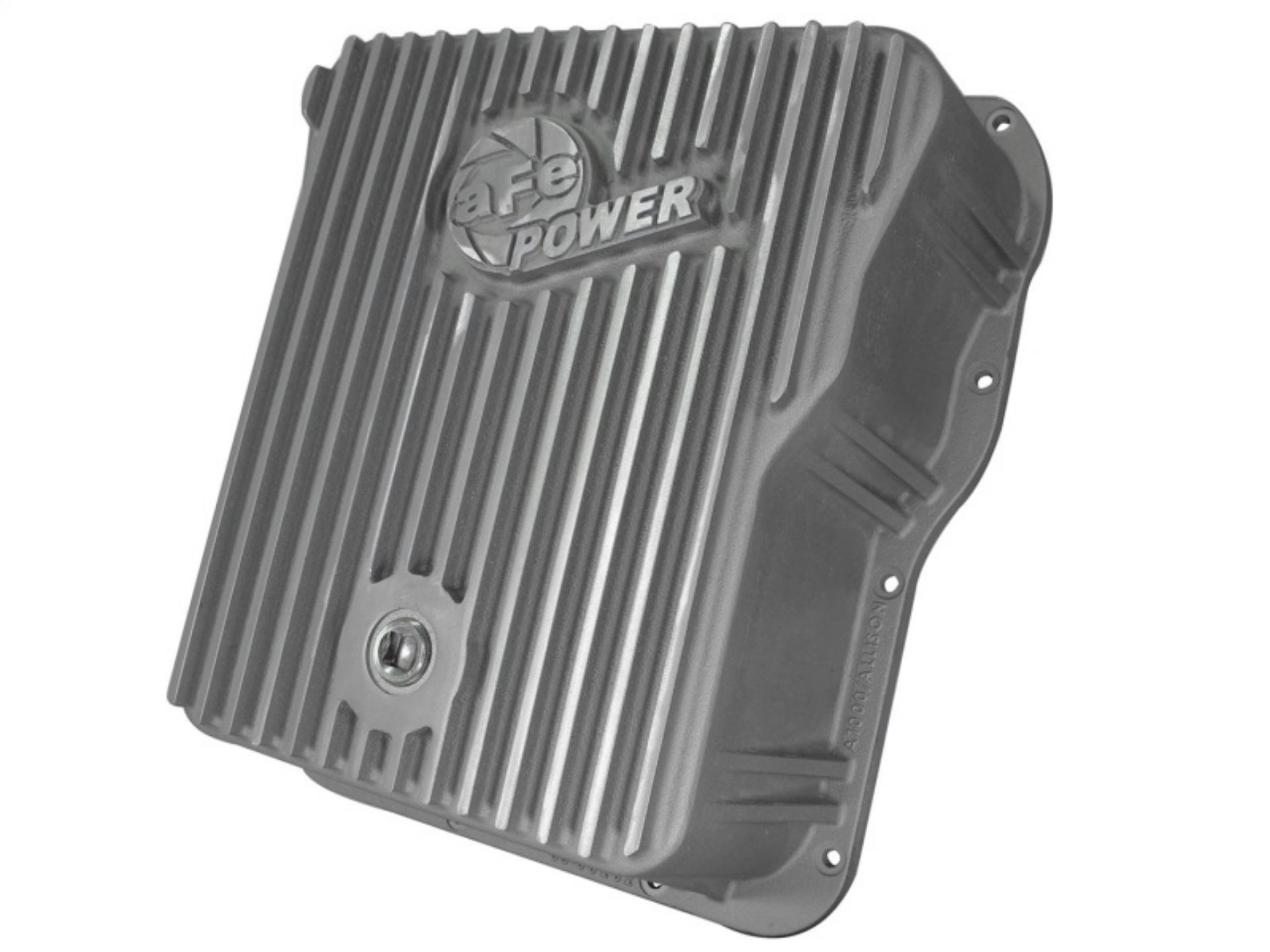 Picture of afe Transmission Pan Cover Raw; GM Diesel Trucks 01-14 V8-6-6L td