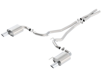 Picture of Borla S-Type Cat-Back 15-17 Ford Mustang GT 5-0L V8 MT-AT 2-5in pipe 4in tip