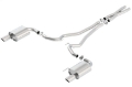 Picture of Borla S-Type Cat-Back 15-17 Ford Mustang GT 5-0L V8 MT-AT 2-5in pipe 4in tip