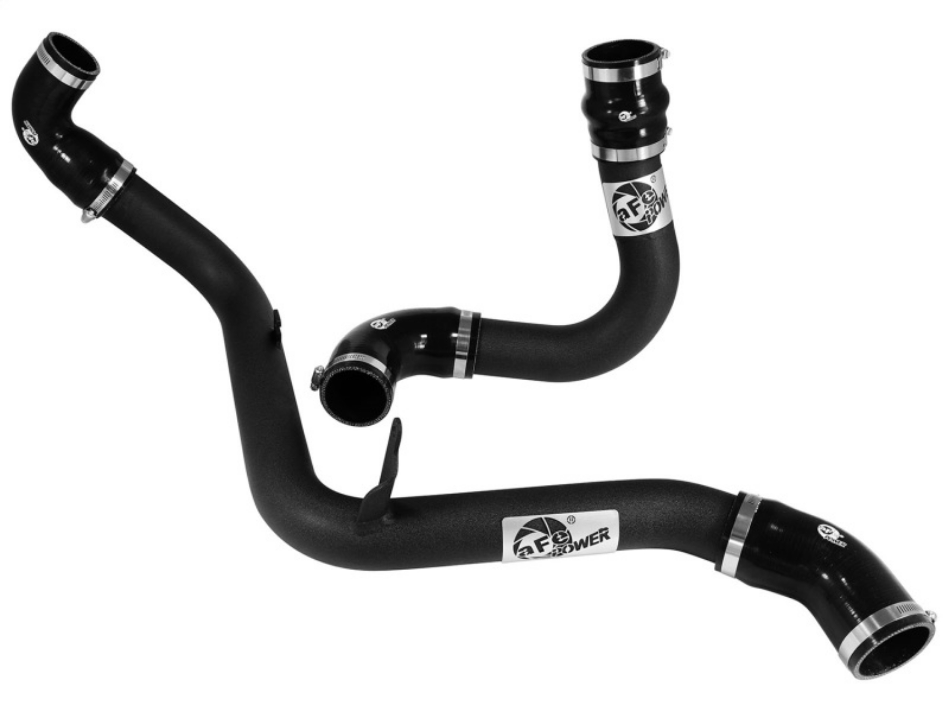 Picture of aFe Bladerunner 2-5in Intercooler Hot and Cold Side Tubes, 13-14 Ford Focus ST 2-0L t *Black*