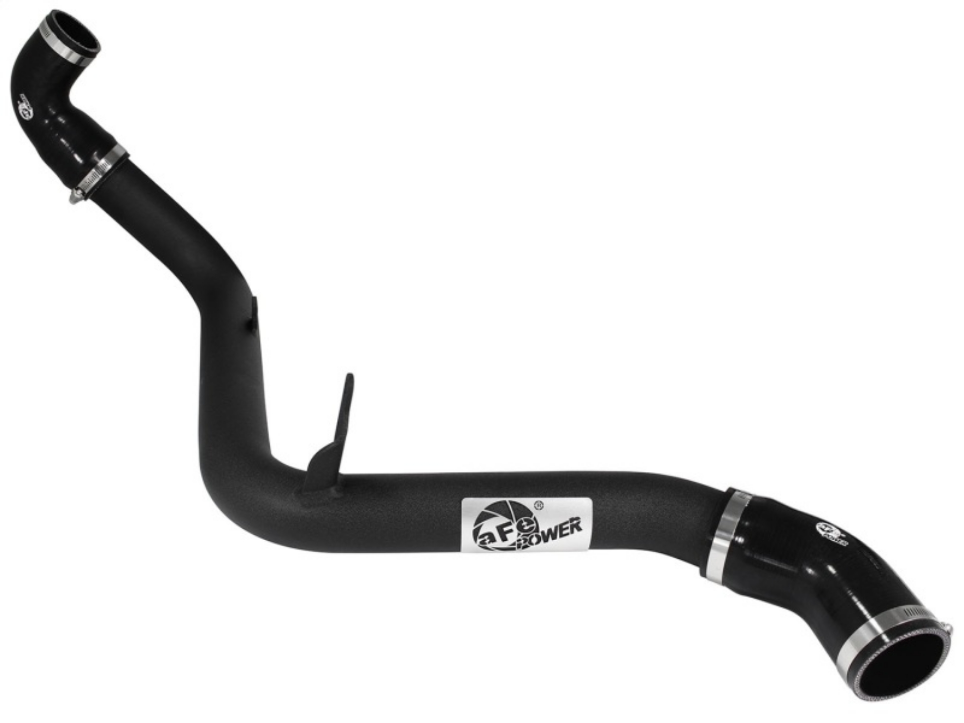 Picture of aFe Bladerunner 2-5in Intercooler Hot Side Tubes, 13-14 Ford Focus ST 2-0L t *Black*
