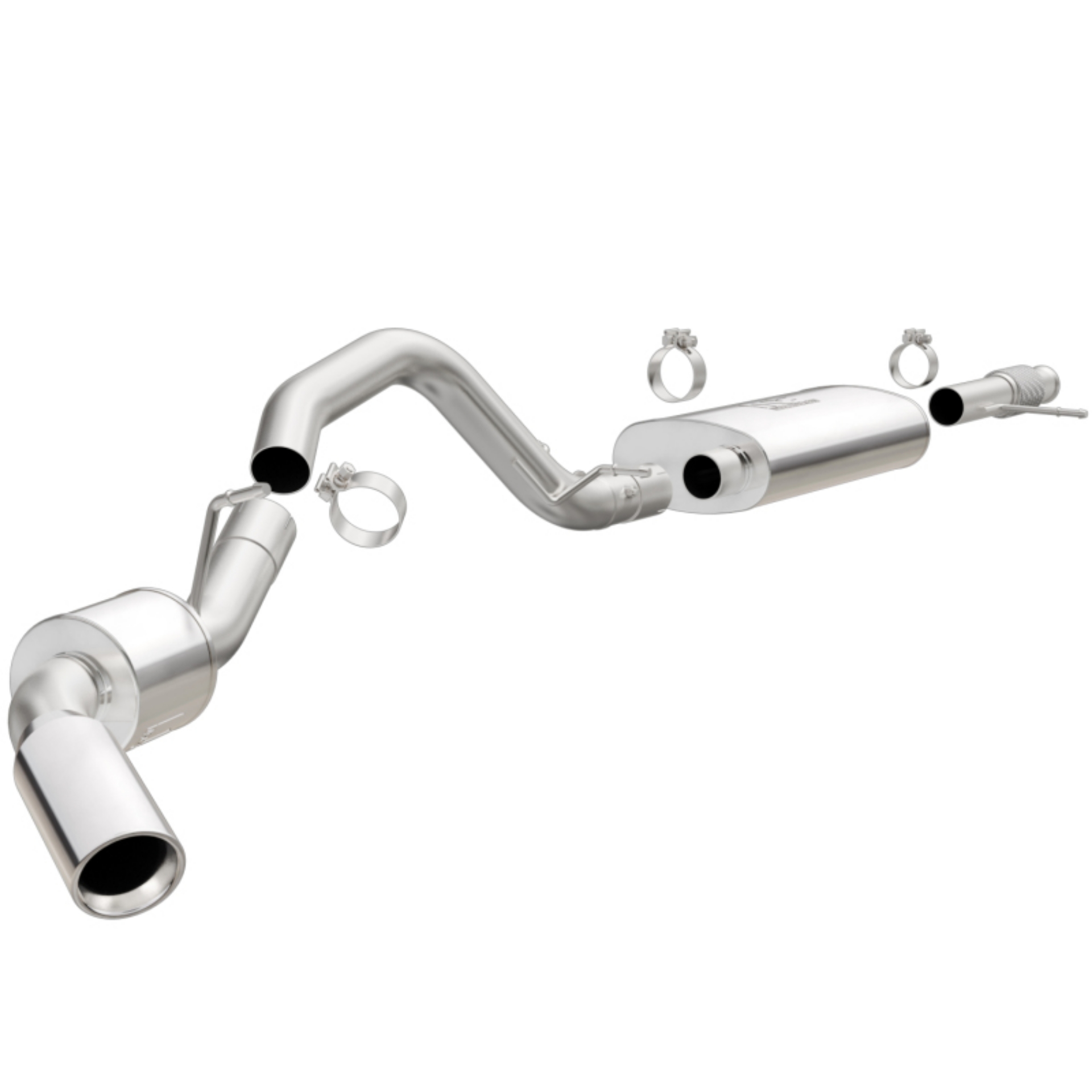 Picture of MagnaFlow SYS Cat-Back 2015 Chevrolet Tahoe - GMC Yukon 3in Single Passenger Side Rear Ext- 4in Tip