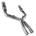 Picture of Kooks 05-10 Ford Mustang GT 4-6L 3V Auto-Manual 3in x 2 1-2in OEM Exhaust GREEN Cat X Pipe