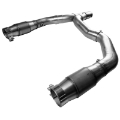 Picture of Kooks 98-02 F Body LS1 5-7L 3in GREEN Cat SS Y-Pipe SS To OEM Conn- Kooks HDR Req