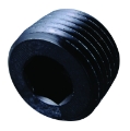 Picture of Fragola 1in NPT Pipe Plug Internal Black
