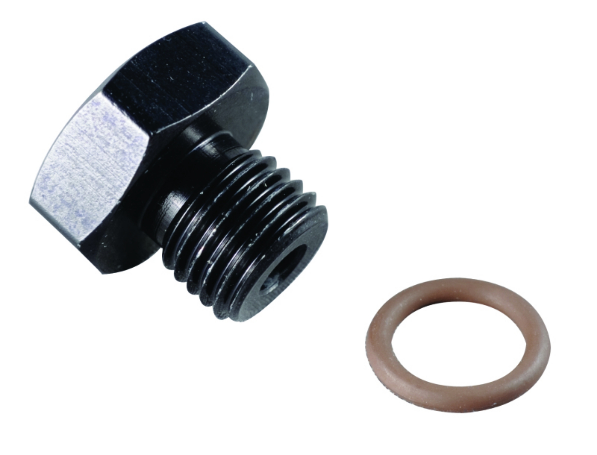 Picture of Fragola -10AN Port Plug 7-8-14 - Black