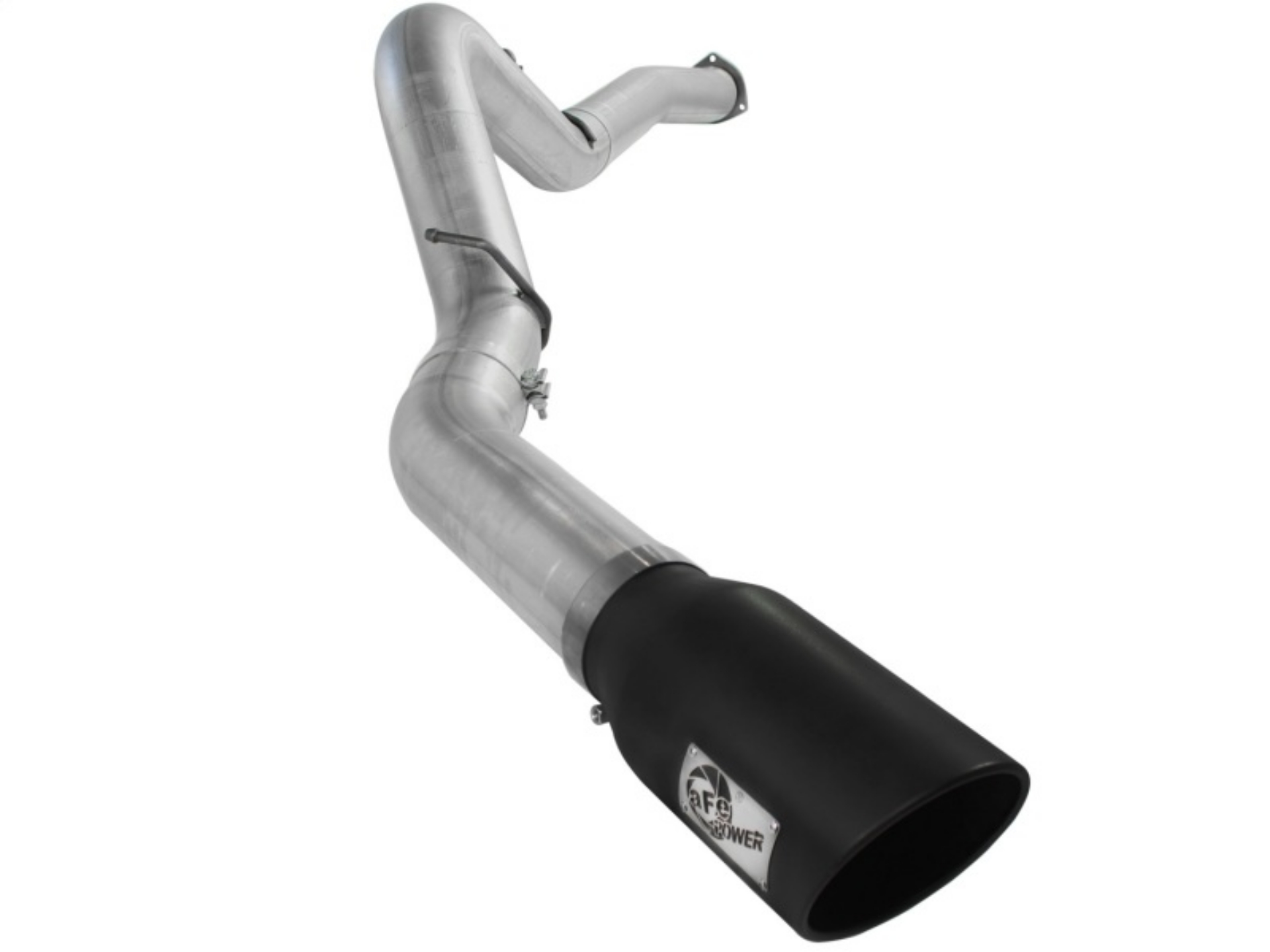 Picture of aFe Atlas Exhaust 5in DPF-Back Al Steel 07-5-10 GM Diesel Trucks V8-6-6L td LMM Blk Tip