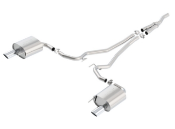 Picture of Borla S Type Cat Back 15-17 Ford Mustang 2-3L EcoBoost MT-AT 2-25in pipe 4in tip