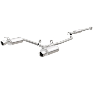 Picture of MagnaFlow Sys C-B 2015 Honda Accord 3-5L V6 2-5in SS Dual Split Rear Polished 4-5 Tip