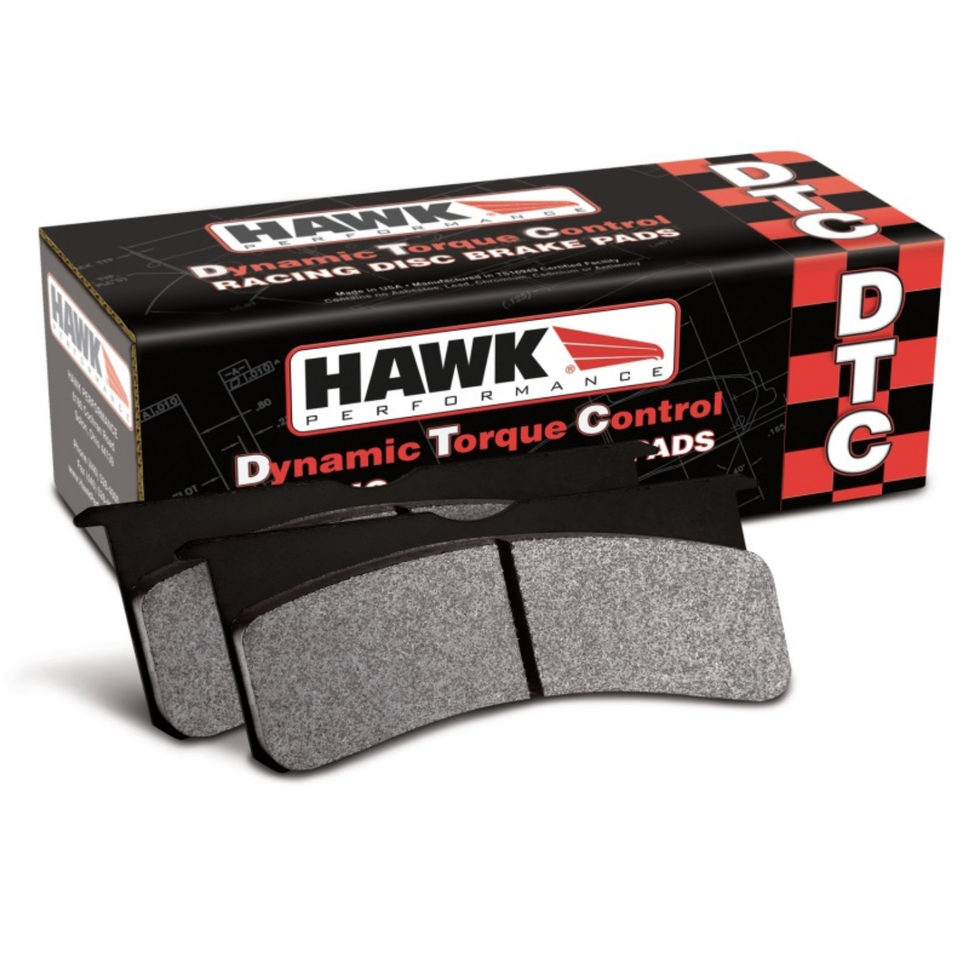 Picture of Hawk 2014 Chevrolet Corvette DTC-60 Rear Brake Pads