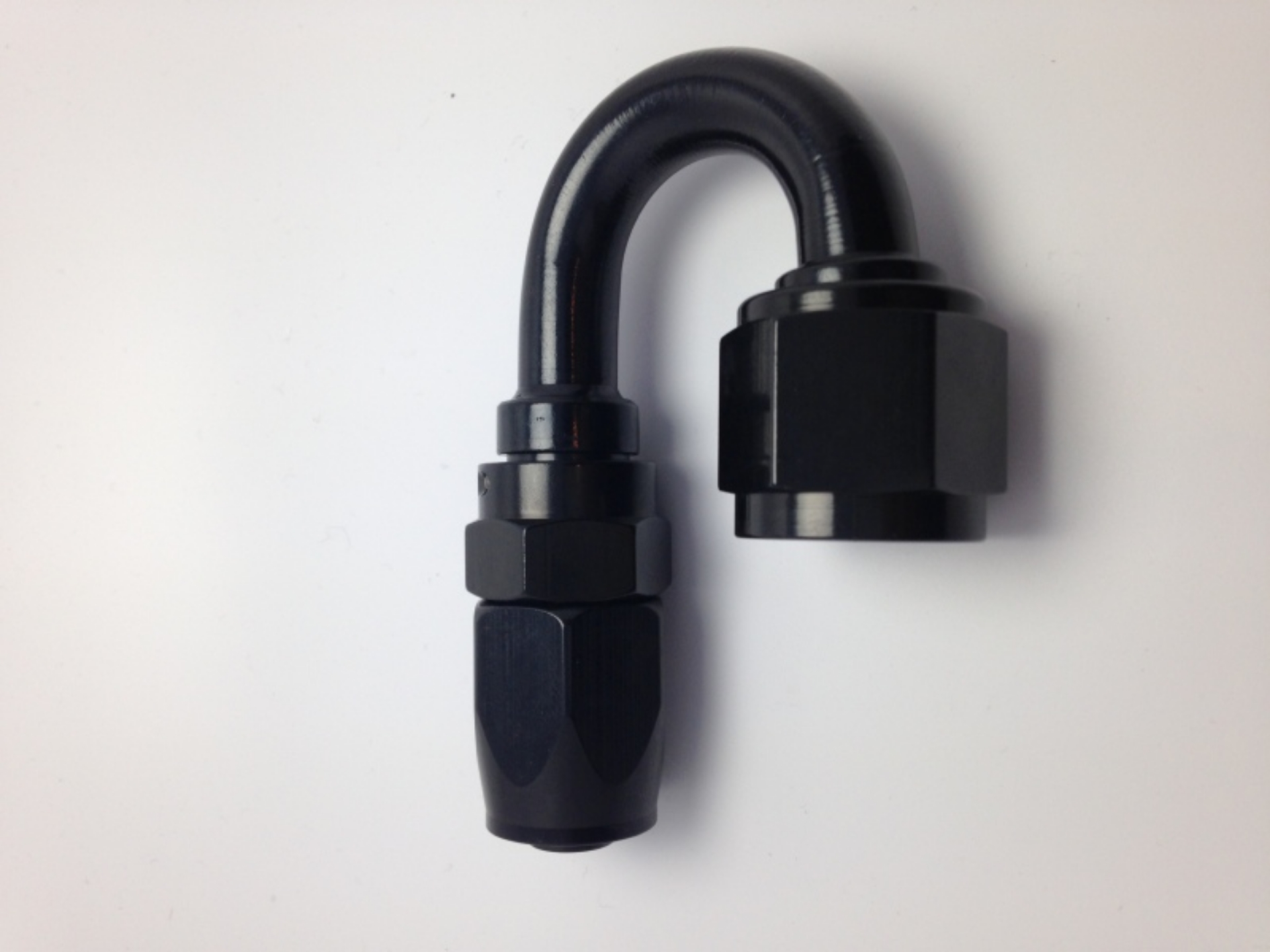 Picture of Fragola -10AN x 180 Degree Pro-Flow Hose End - Black