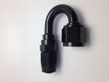 Picture of Fragola -10AN x 180 Degree Pro-Flow Hose End - Black