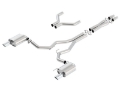 Picture of Borla S-Type Cat-Back 15-17 Ford Mustang GT 5-0L V8 MT-AT 3in pipe 4in tip