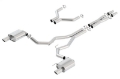 Picture of Borla S-Type Cat-Back 15-17 Ford Mustang GT 5-0L V8 MT-AT 3in pipe 4in tip