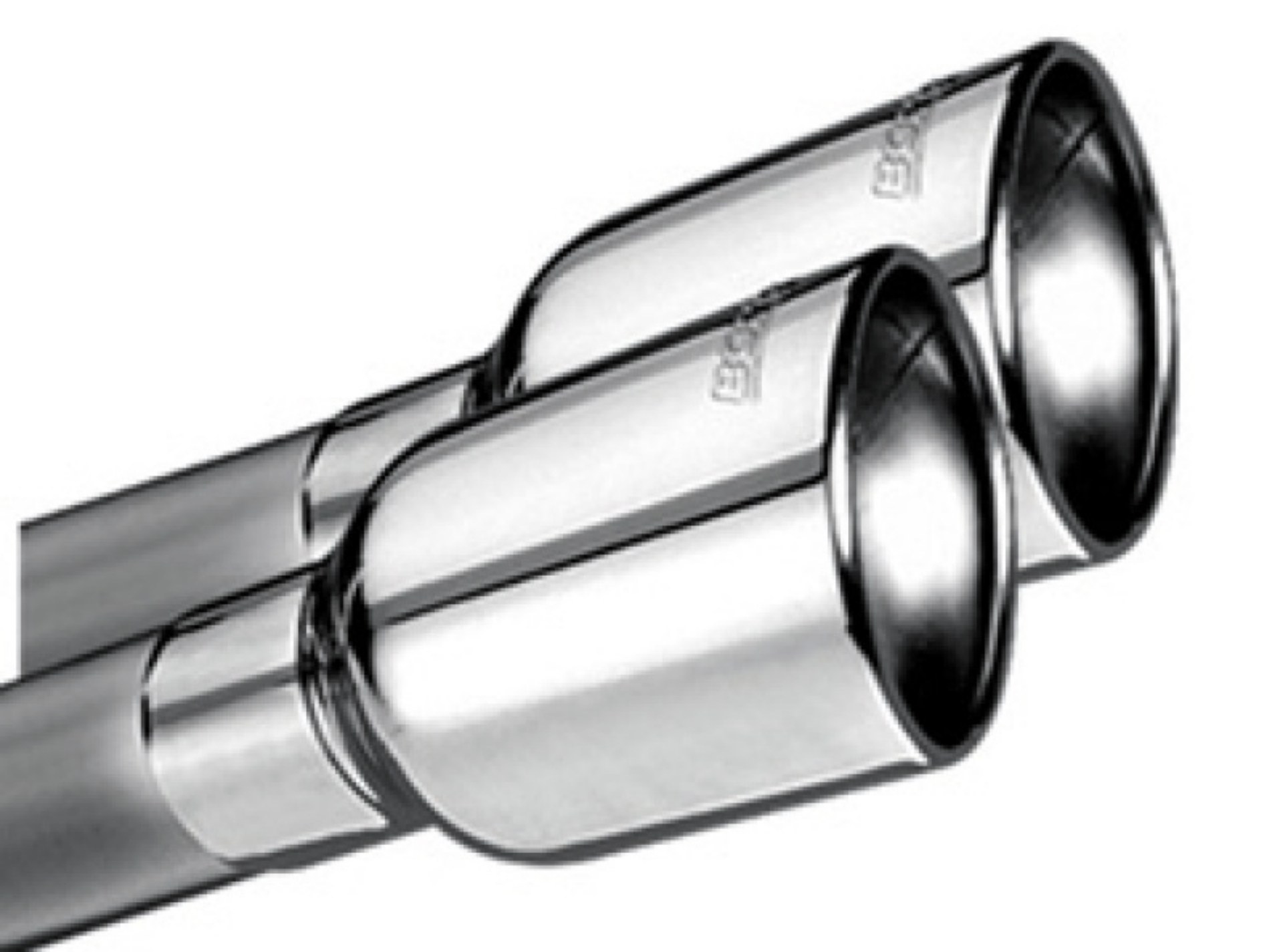 Picture of Borla 14-15 Chevy Corvette C7 w- AFM w-o NPP S Type Rear Section Exhaust Quad Rd RL Tips
