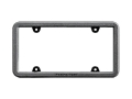 Picture of WeatherTech BumpFrame Black Satin Textured Finish License Plate Frame
