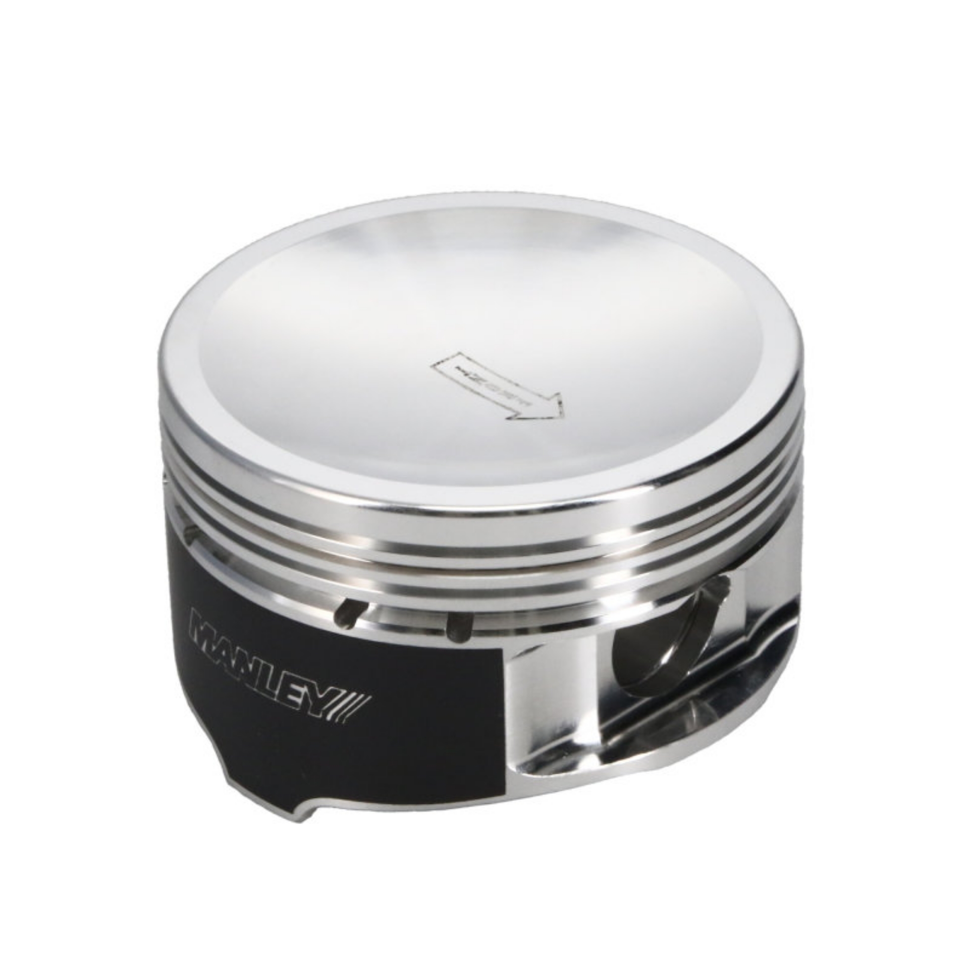Picture of Manley Ford 4-6L-5-4L Stroker 3-572in Bore - 3-750in Stroke - Platinum 18cc Dish Piston Set