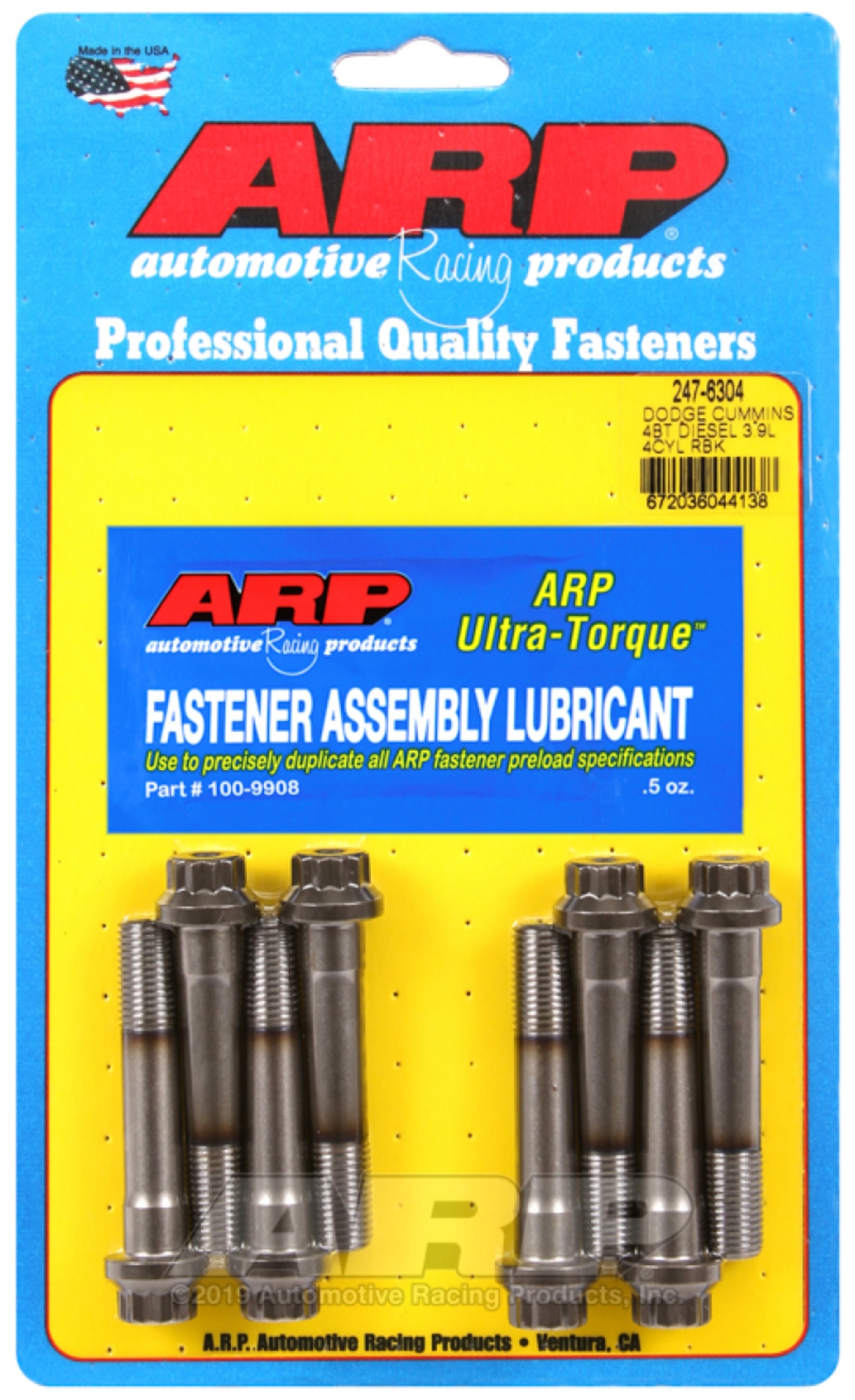 Picture of ARP Dodge Cummins 3-9L 8V ARP2000 Rod Bolt Kit
