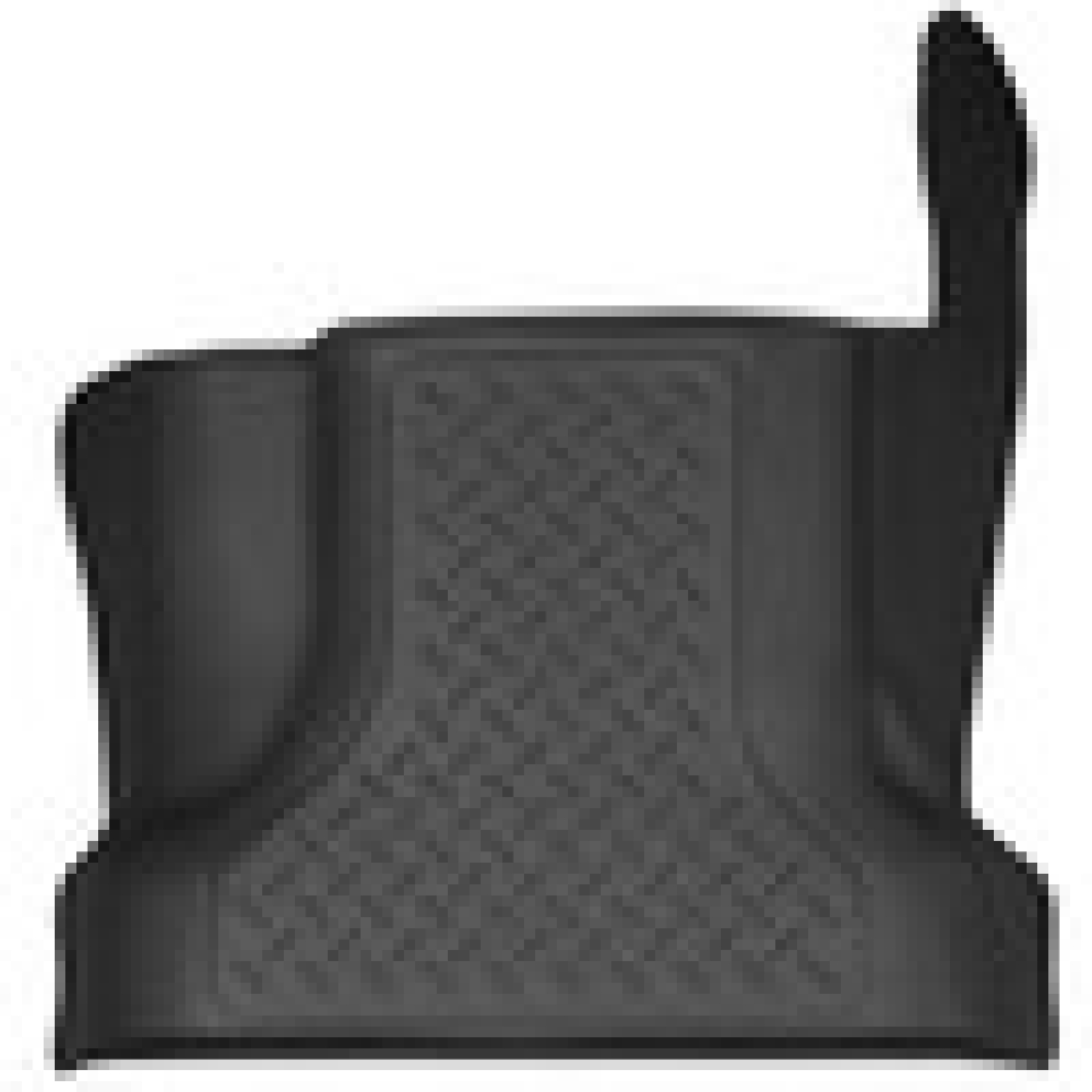 Picture of Husky Liners 15 Ford SuperDuty Super-Crew Cab WeatherBeater Center Hump Black Floor Liner