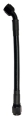 Picture of Fragola -10AN Ext Black PTFE Hose Assembly Straight x 45 Degree 36in