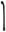 Picture of Fragola -10AN Ext Black PTFE Hose Assembly Straight x 45 Degree 96in
