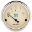 Picture of Autometer 2in 0 OHMS Empty-30 OHMS Full Antique Beige Fuel Level Gauge