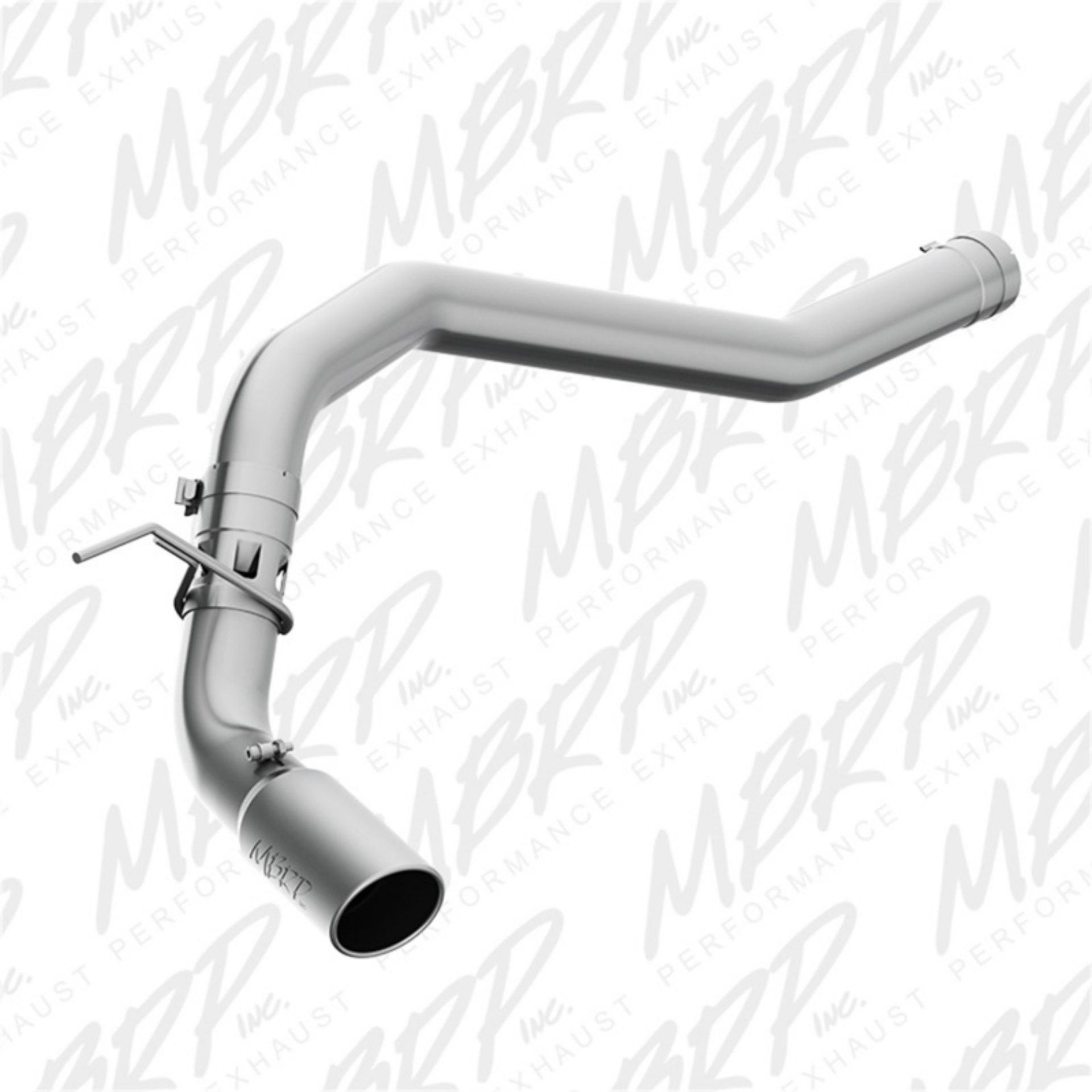 Picture of MBRP 16-19 Nissan Titan XD 5-0L 4in Filter Back Single Side Exit Alum Exhaust System