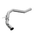 Picture of MBRP 16-19 Nissan Titan XD 5-0L 4in Filter Back Single Side Exit Alum Exhaust System
