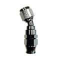 Picture of Fragola -10AN Real Street x 30 Degree Hose End Black For PTFE Hose