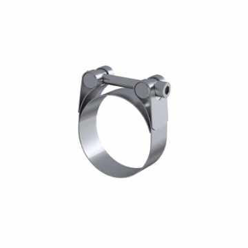 Picture of MBRP Universal 2in Barrel Band Clamp - Stainless NO DROPSHIP