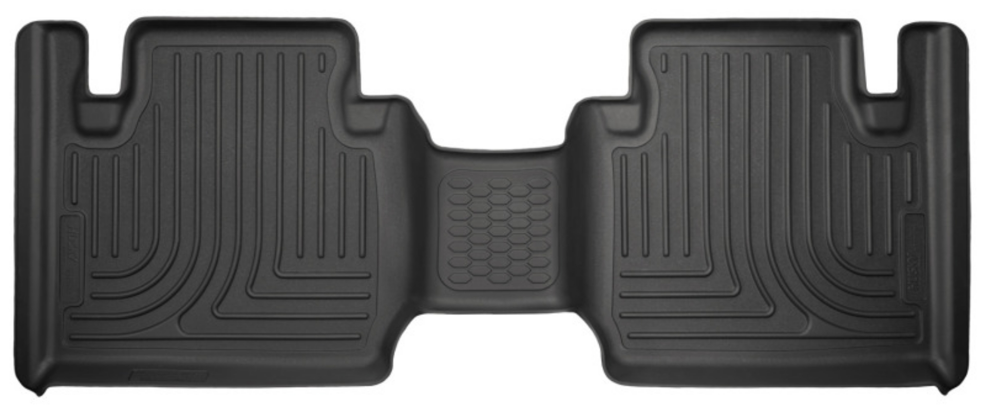 Picture of Husky Liners 12-15 Toyota Tacoma Extended Cab WeatherBeater Second Row Black Floor Liners