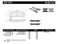 Picture of StopTech Performance Rear Brake Pads 13-14 Dodge Dart-Jeep Cherokee