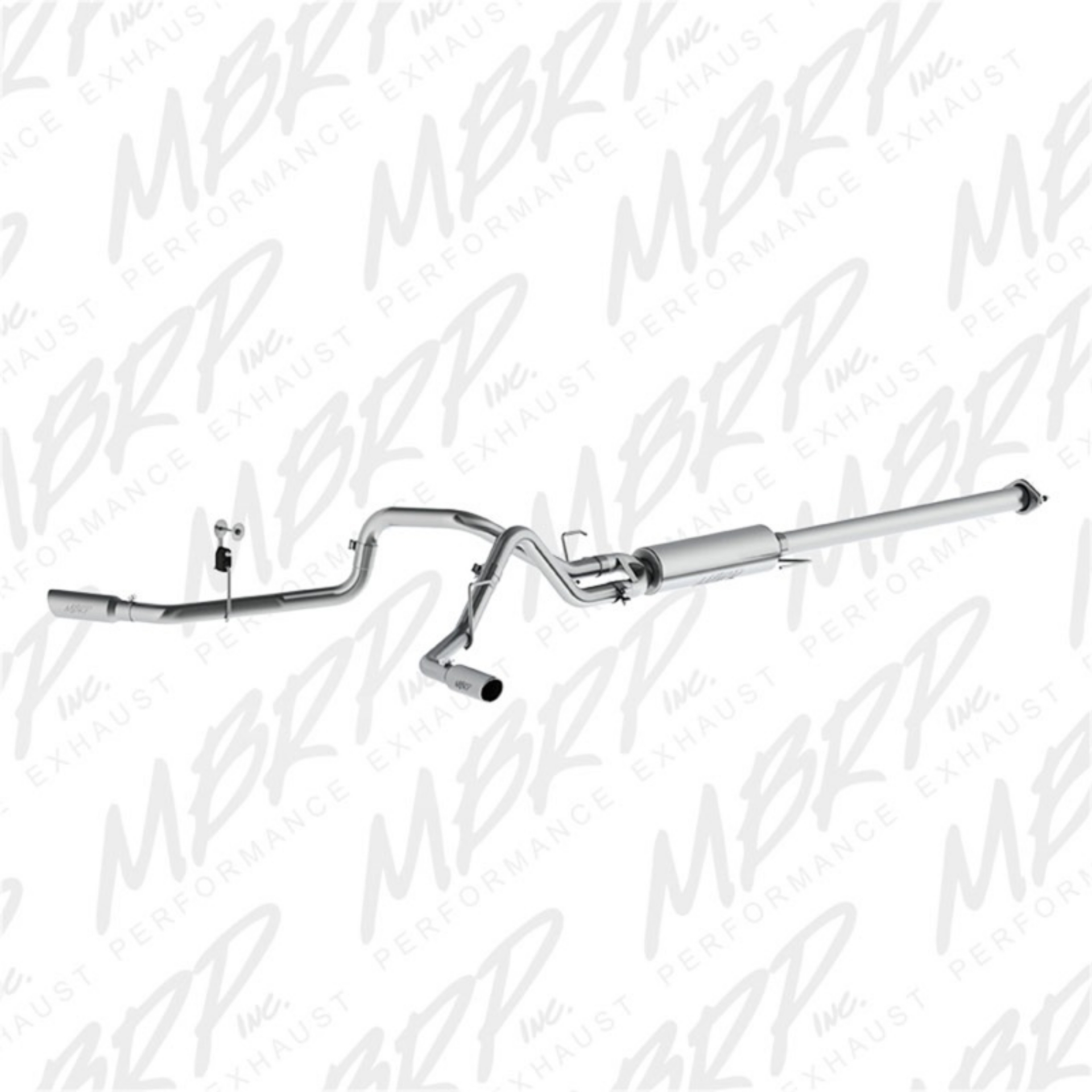 Picture of MBRP 2015 Ford F-150 2-7L - 3-5L EcoBoost 2-5in Cat Back Dual Side Split Alum Exhaust System
