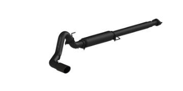 Picture of MBRP 2015 Ford F-150 2-7L - 3-5L EcoBoost 4in Cat Back Single Side Black Exhaust System