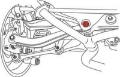 Picture of SPC Performance 00-09 Subaru Impreza - Legacy - Outback Rear Toe Kit SINGLE ARM-REQUIRES 2