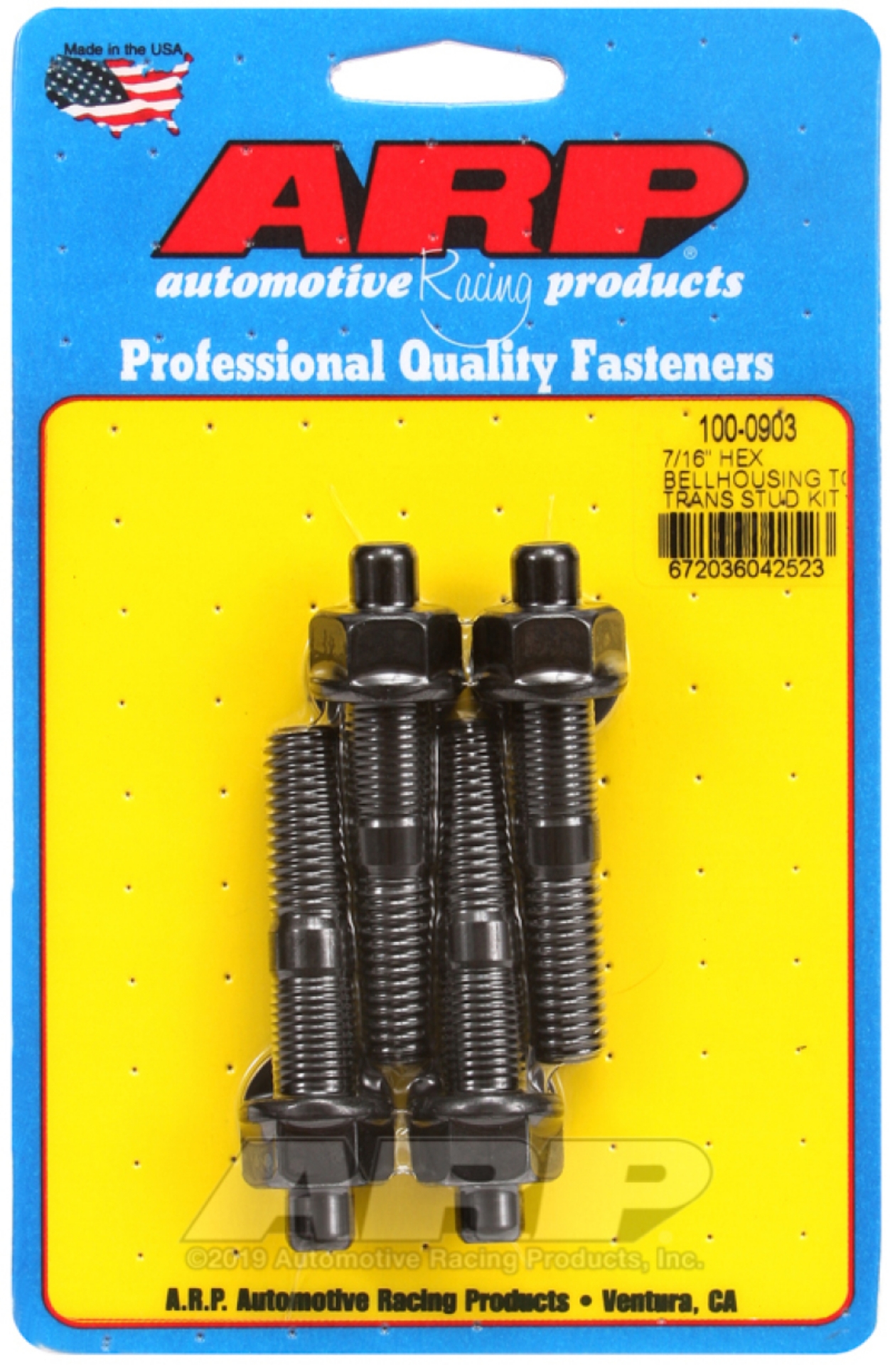 Picture of ARP 7-16in Dia Hex Bellhousing to Trans Stud Kit