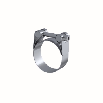 Picture of MBRP Universal 1-875in Barrel Band Clamp - Stainless NO DROPSHIP