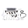 Picture of Mishimoto 15+ Subaru WRX Front-Mount Intercooler Kit - Silver Core