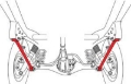 Picture of SPC Performance 08+ Toyota Landcruiser Rear Lower Control Arms Pair