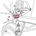 Picture of SPC Performance 65-70 Ford Mustang Lower Ball Joint