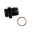 Picture of Fragola -4AN x 7-16 - 20 4 Radius Fitting - Black