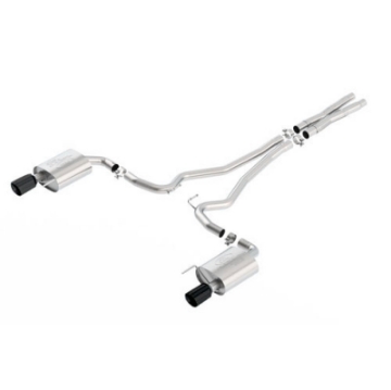 Picture of Ford Racing 2015 Mustang 5-0L Sport Cat-Back Exhaust System Black Chrome