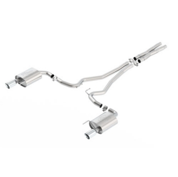 Picture of Ford Racing 2015 Mustang 5-0L Sport Cat-Back Exhaust System Chrome No Drop Ship