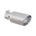 Picture of MBRP Universal Tip 4in OD 2-75in Inlet 10in Length Angled Rolled End T304