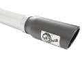 Picture of aFe MACHForce XP Exhaust 3in-3-5in SS Single Side Exit CB w- Black Tips 15 Ford F150 V8 5-0L CC-SB