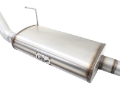 Picture of aFe MACHForce XP Exhaust 3in-3-5in SS Single Side Exit CB w- Black Tips 15 Ford F150 V8 5-0L CC-SB