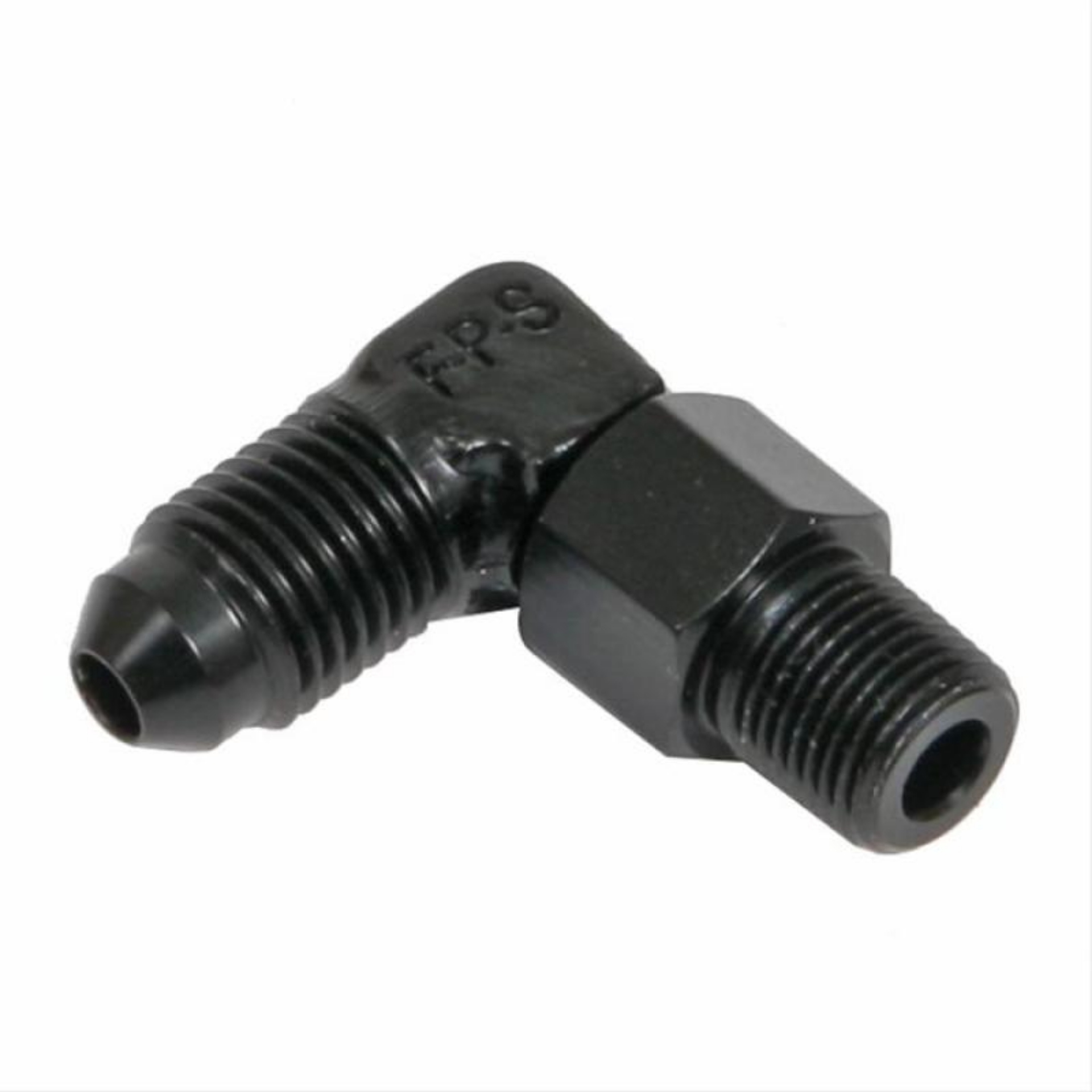 Picture of Fragola -3AN x 1-8 NPT 90 Degree Swivel - Black